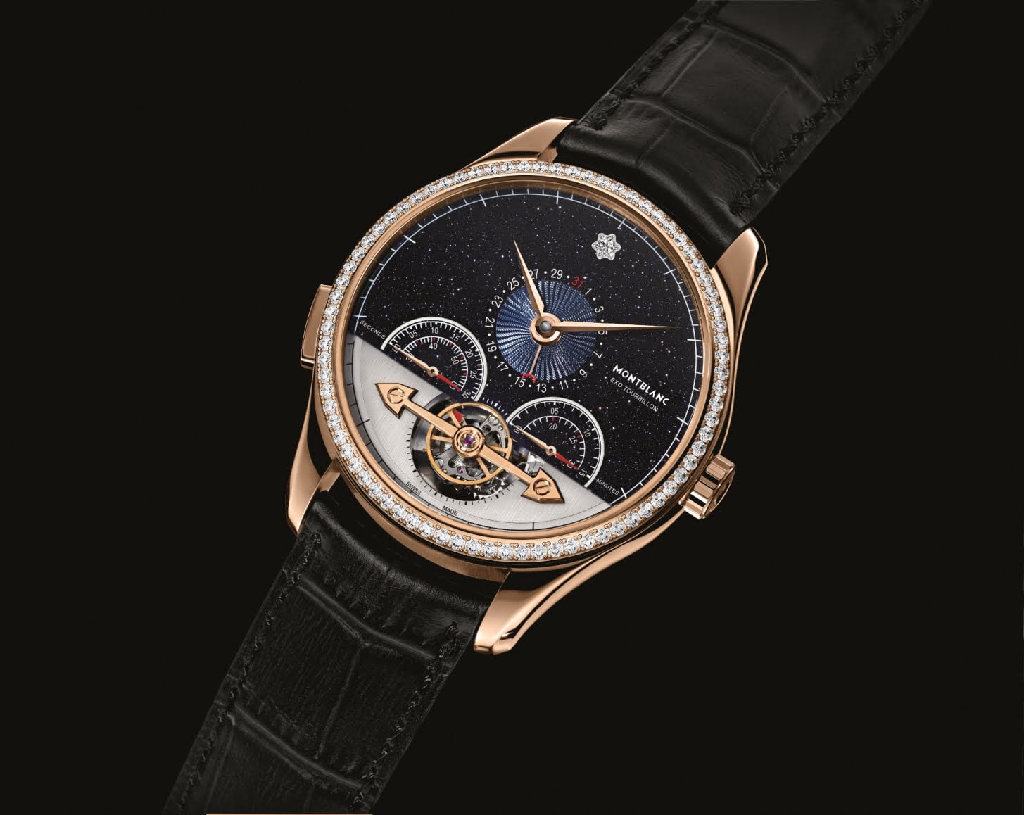 Montblanc Heritage Chronométrie ExoTourbillon Vasco de Gama Debajo del reloj