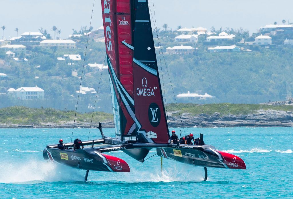 Colaboración de Omega con el Emirates Team New Zealand de vela