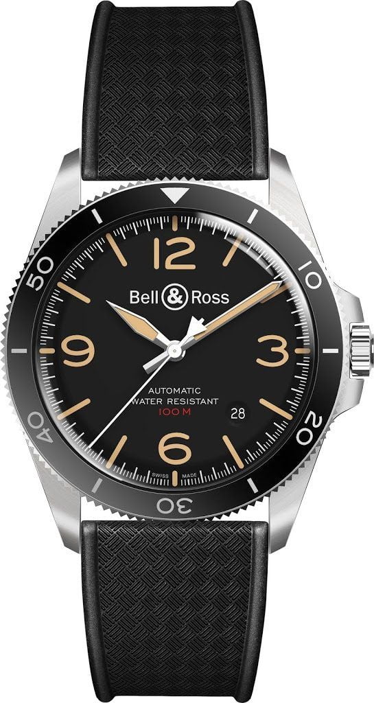 Bell & Ross Br-V2 Steel Heritage front 3