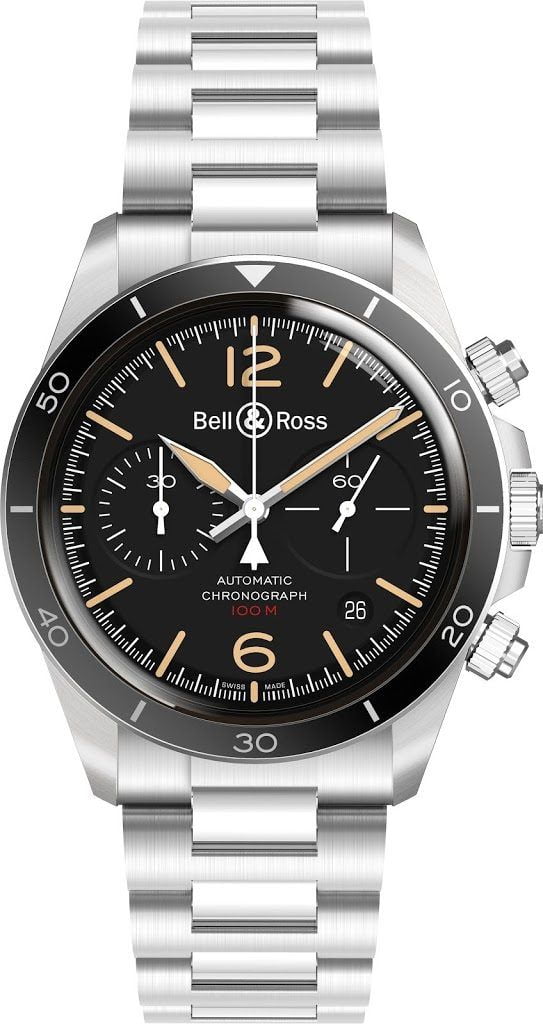 Bell & Ross Br-V2 Steel Heritage front 2