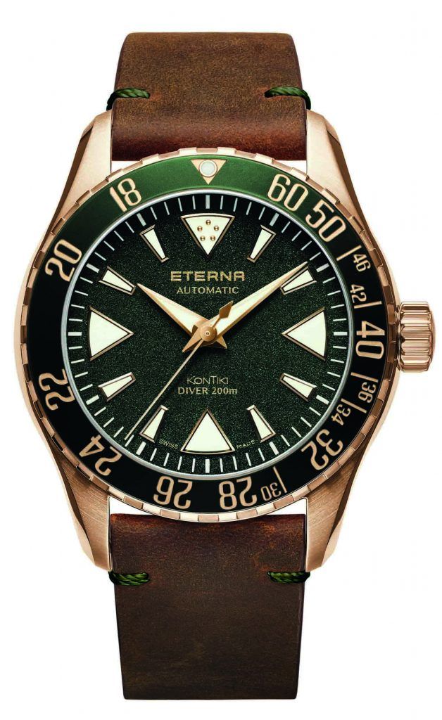 Eterna Kontiki Bronze Green Dial