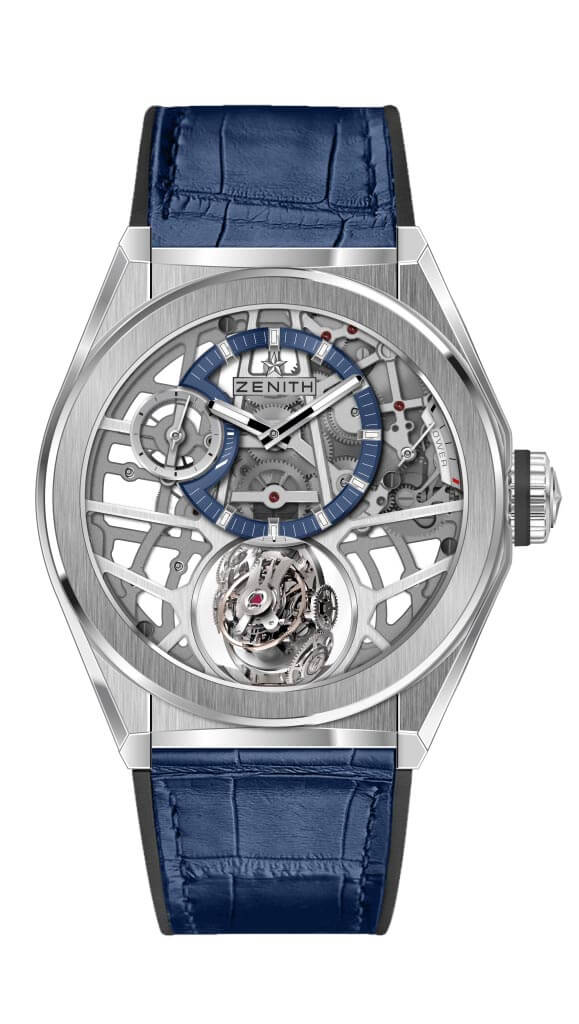 Zenith Defy Zero G titanio correa