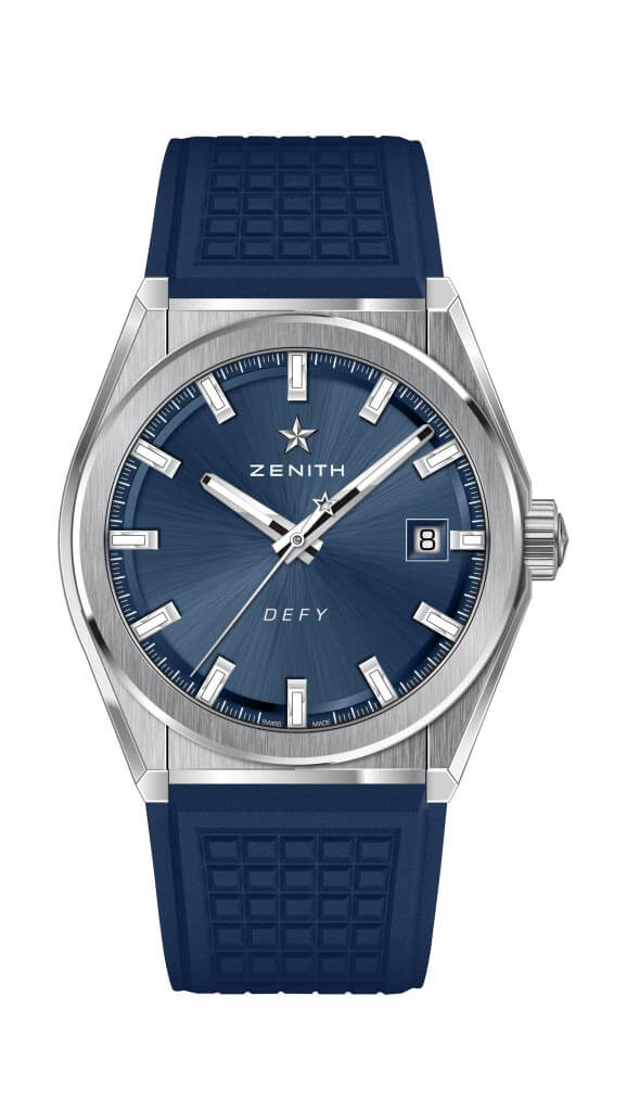 Zenith Defy classic correa caucho
