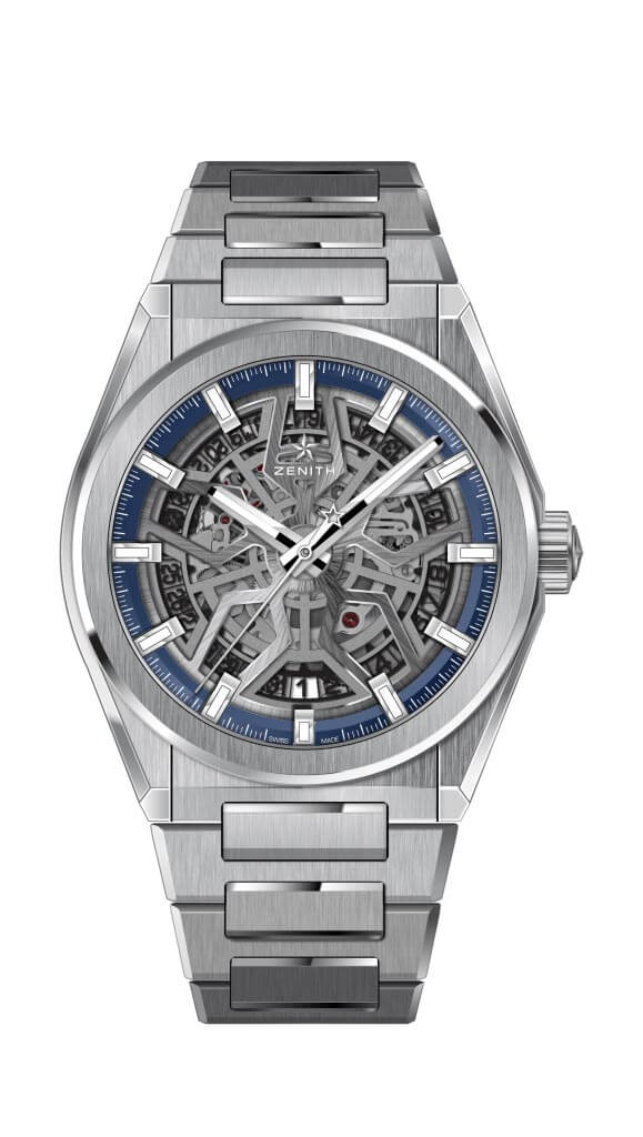 Zenith Defy classic correa metalica esqueletado