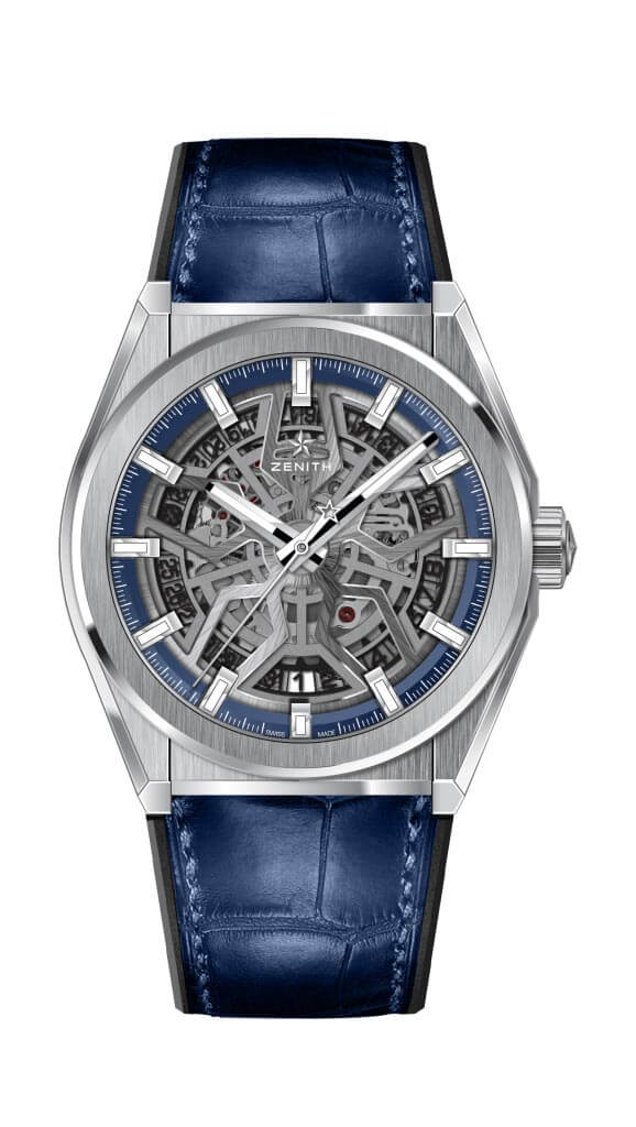 Zenith Defy classic correa piel esqueletado