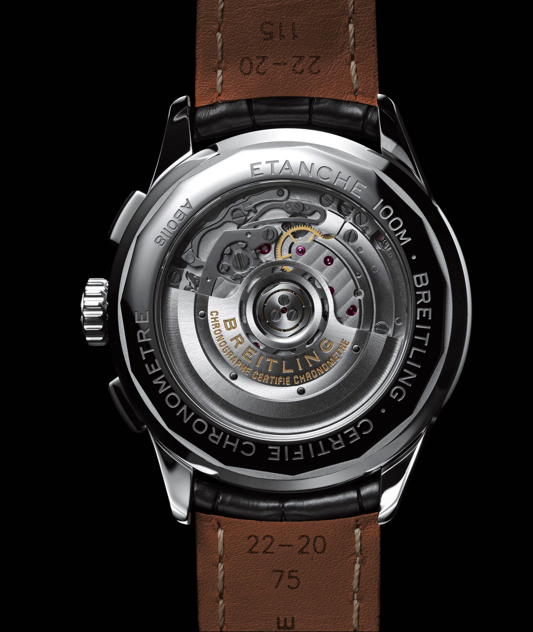 Premier B01 Chronograph 42 back