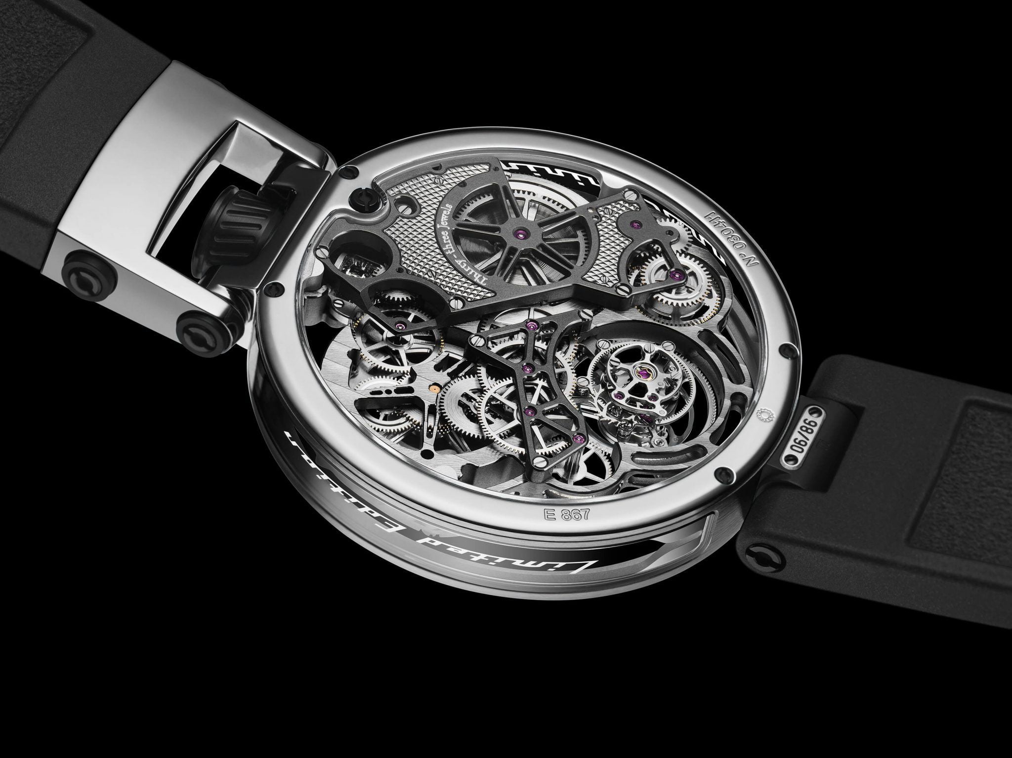 Bovet Tourbillon Ottantasei trasera debajo del reloj blog relojes