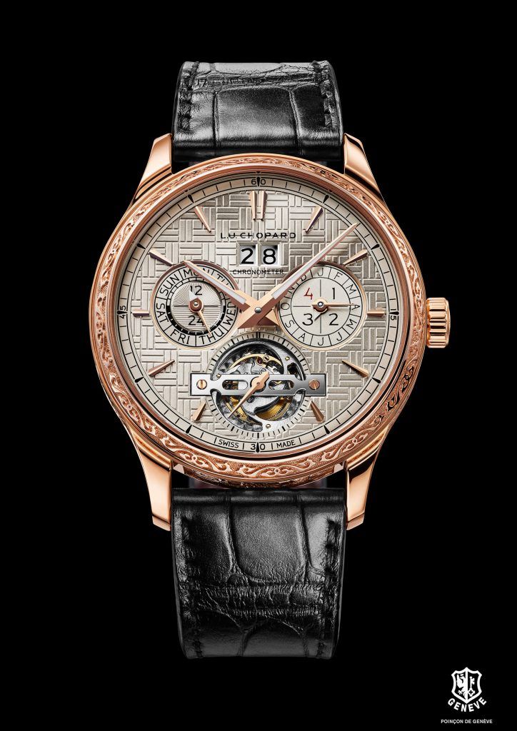 L.U.C Perpetual T Spirit of the Chinese Zodiac front blog debajo del reloj