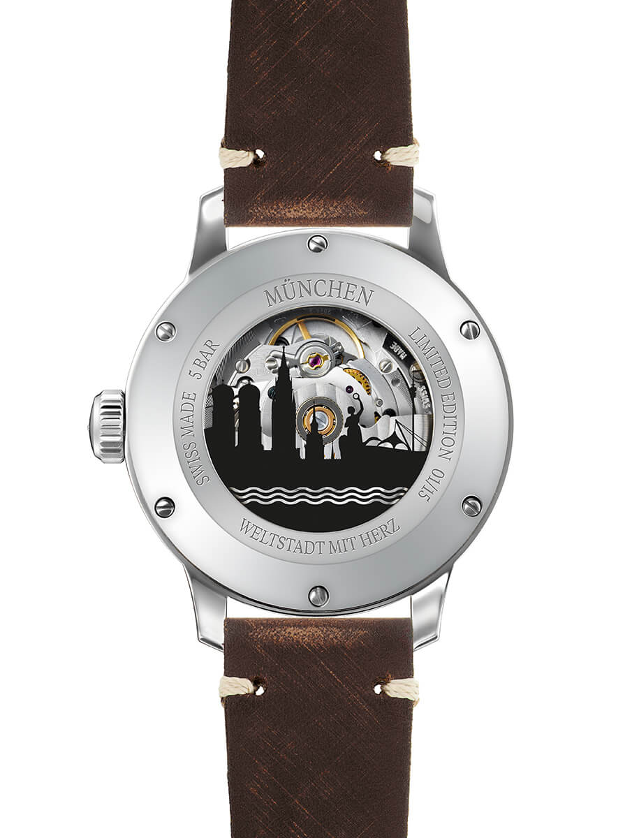 MeisterSinger City Edition debajo del reloj blog de relojes Munich