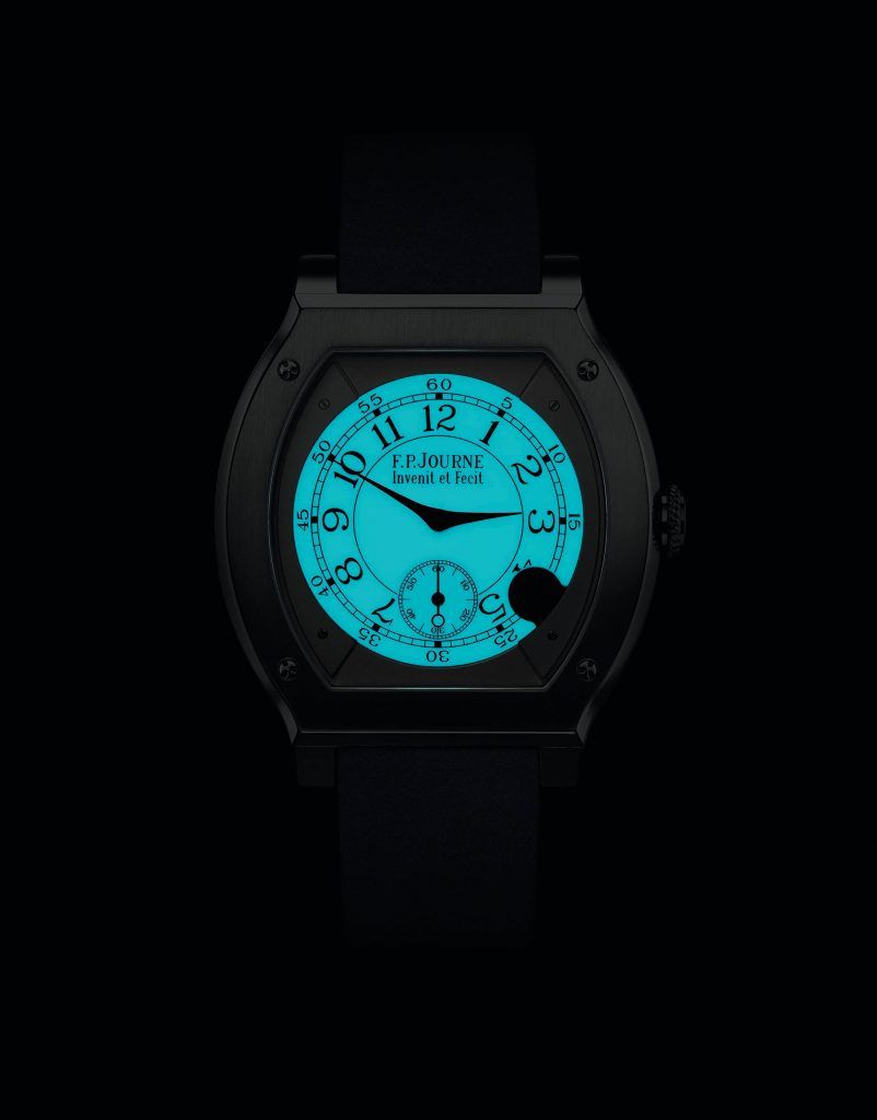 ÉLÉGANTE de F.P.JOURNE blog debajo del reloj- dial
