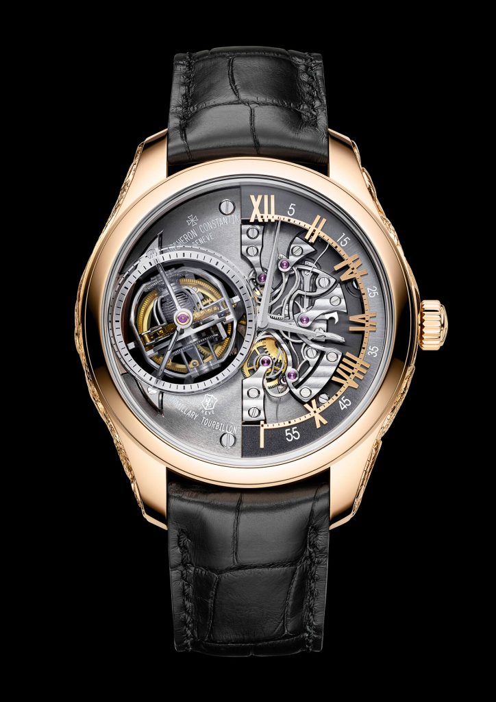 Les Cabinotiers Armillary Tourbillon Snake Black blog debajo del reloj