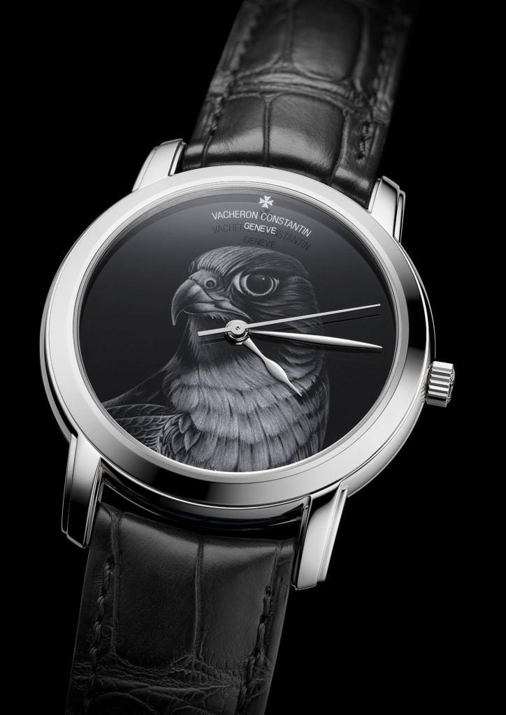 Vacheron Constantin LES CABINOTIERS GRISAILLE FALCON blog debajo del reloj