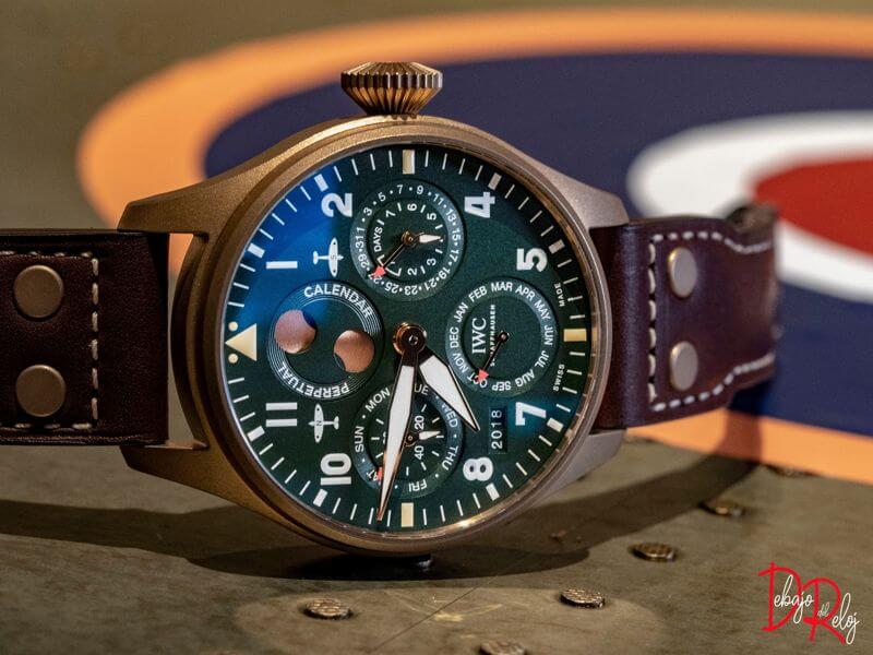 iwc spitfire calendario perpetuo frontal