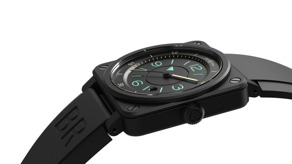 BR03-92 Bi-Compass bell&ross inclinado