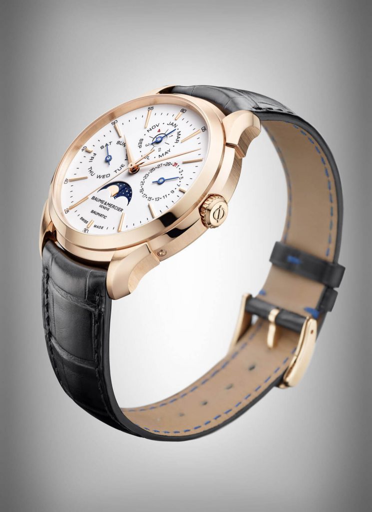 Baume&Mercier Clifton Baumatic Perpetual Calendar lado