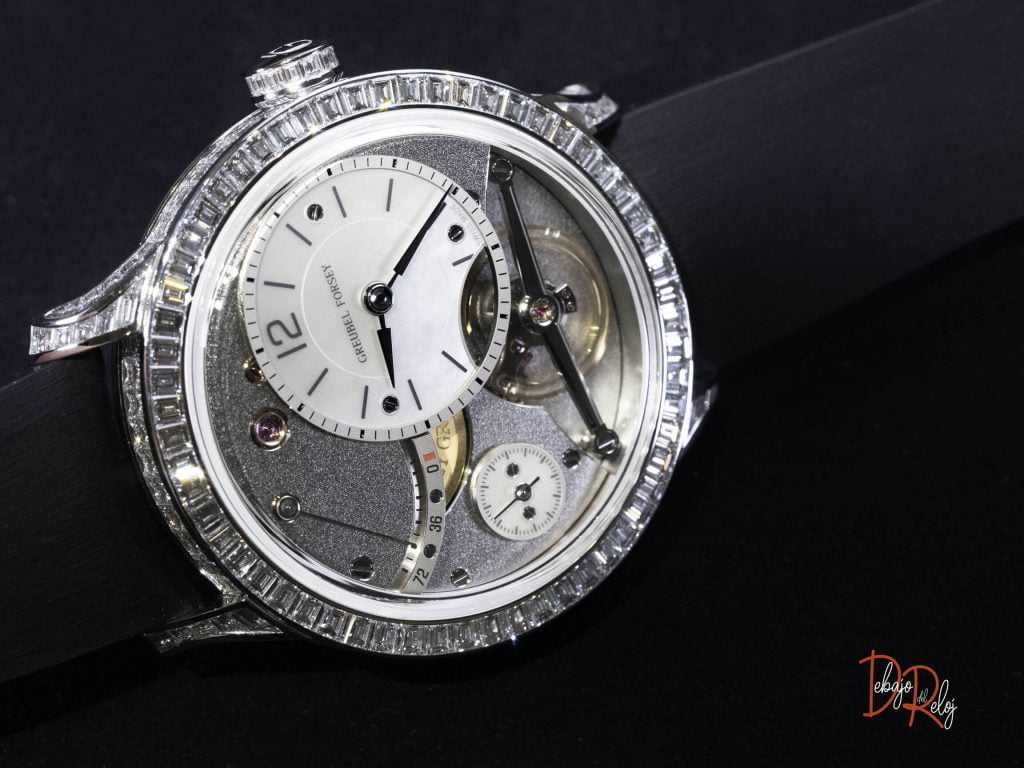 Greubel Forsey Balancier Contemporain diamantes