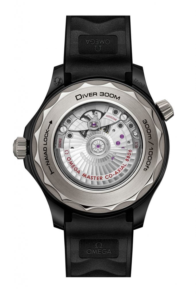 Omega Seamaster Diver 300m Cerámica Titanio back
