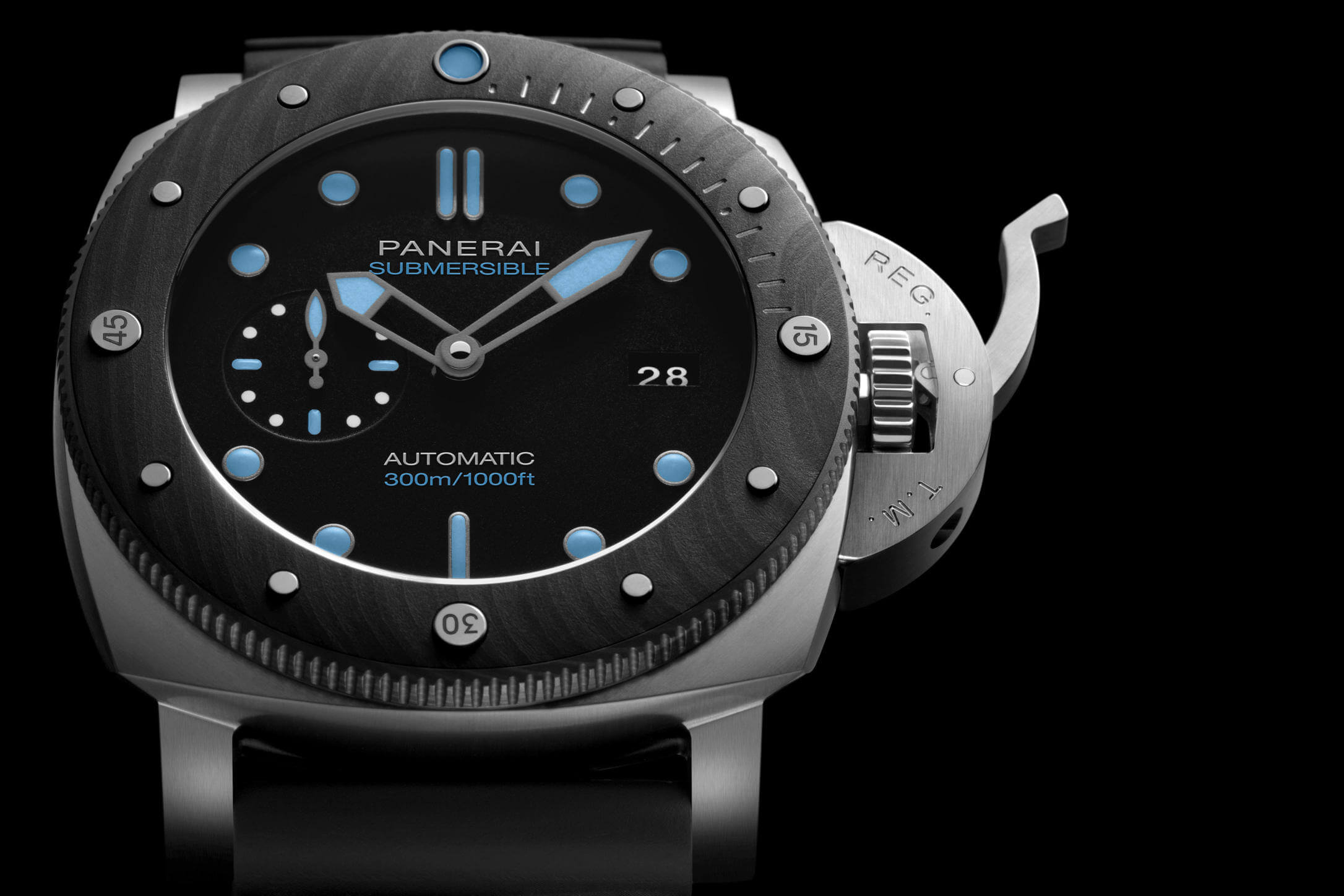 PANERAI SUBMERSIBLE BMG TECH 47MM blog debajo del reloj