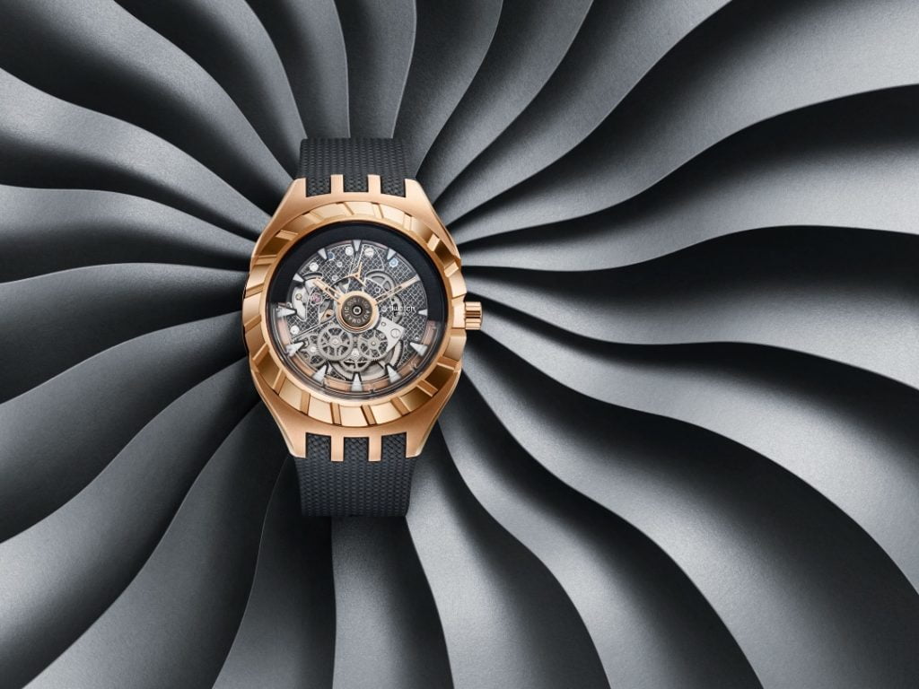 Swatch Flymagic negro