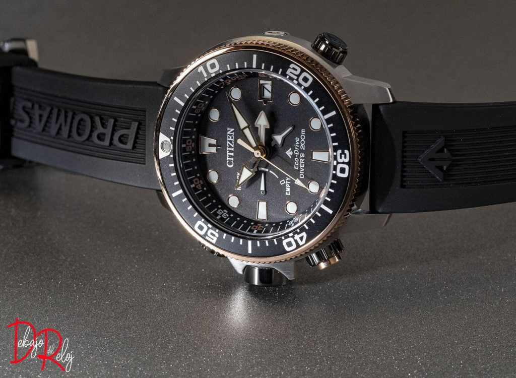 Citizen Promaster Marine 30 aniversario lado