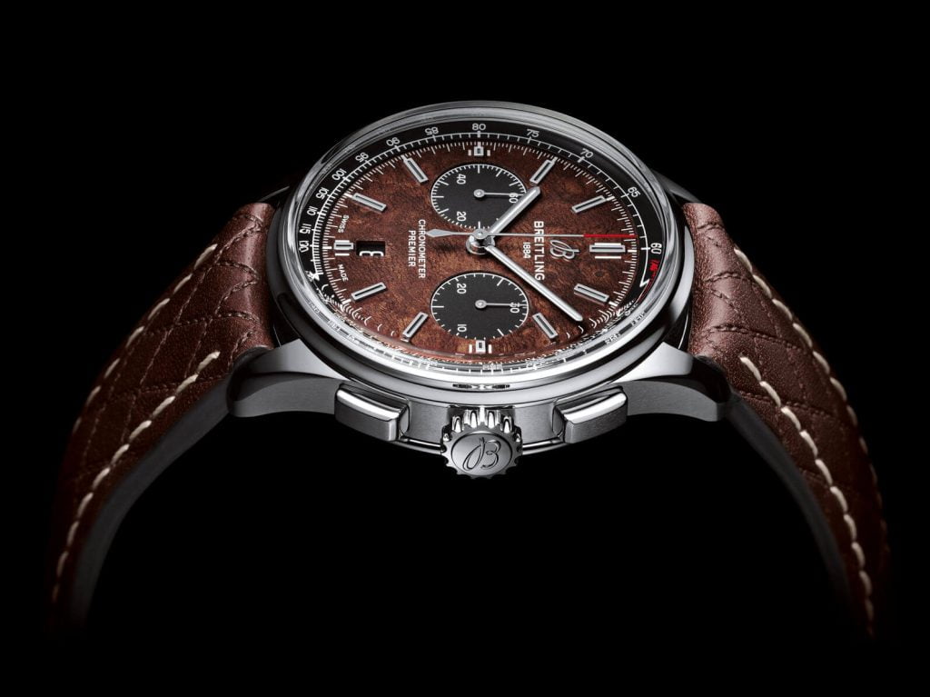 Premier B01 Chronograph Bentley acier amb