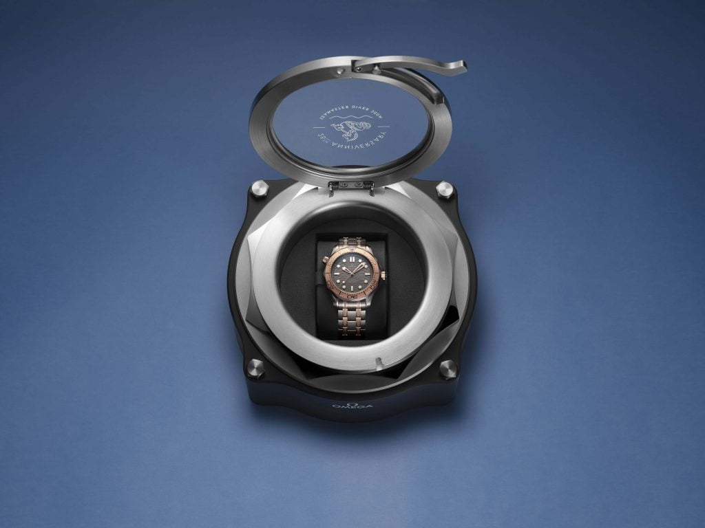 Seamaster Diver 300M Titanium Tantalum case