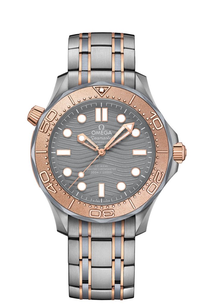 Seamaster Diver 300M Titanium Tantalum front