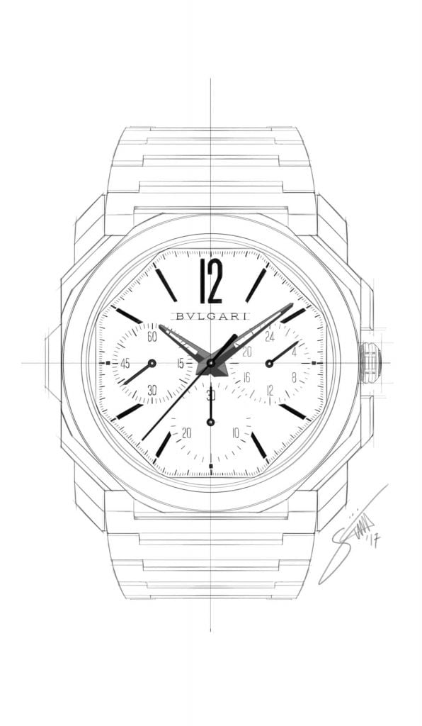 BULGARI OCTO FINISSIMO CHRONOGRAPH GMT AUTOMATIC diseño