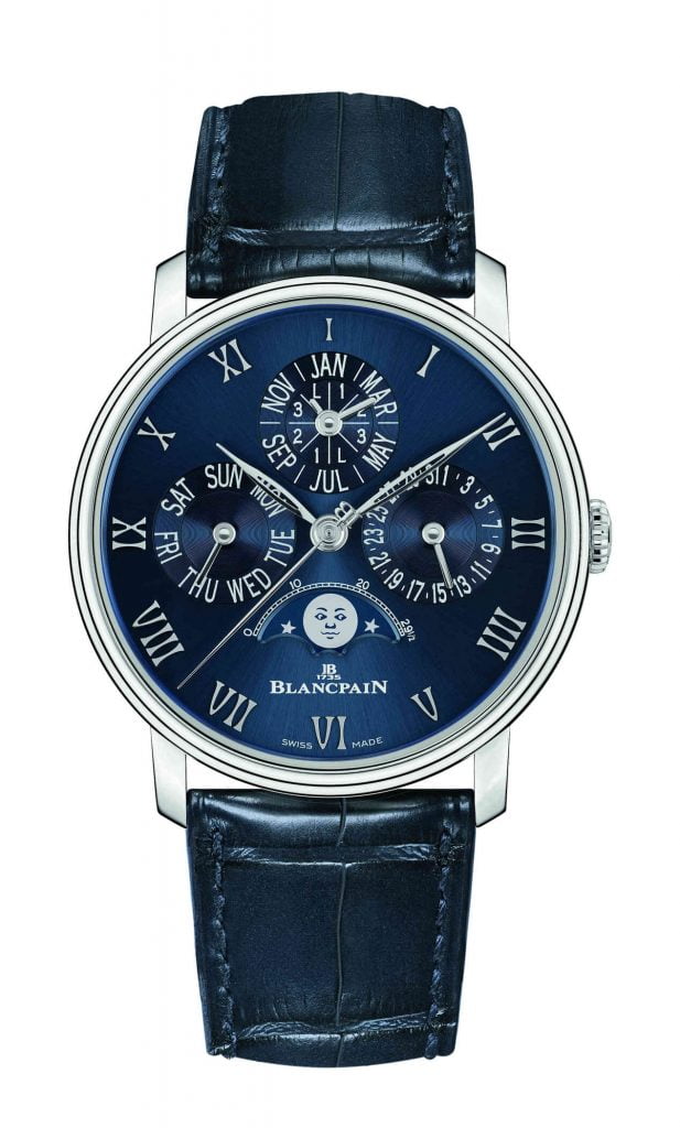 Blancpain Calendario Perpetuo blanco