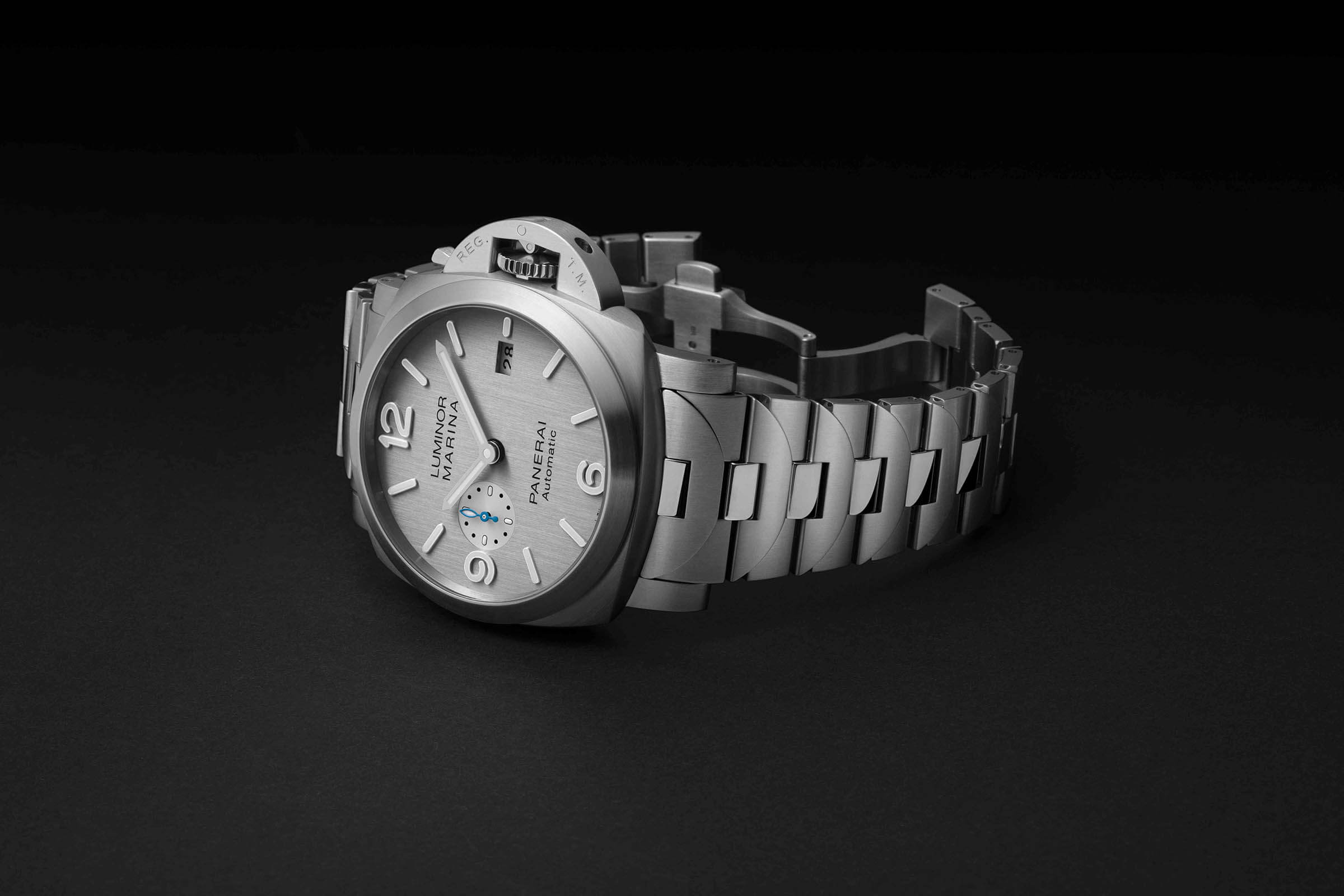 Pam978 Luminor Marina brazalete acero