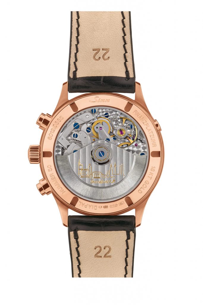 SINN 6012 Rose gold back
