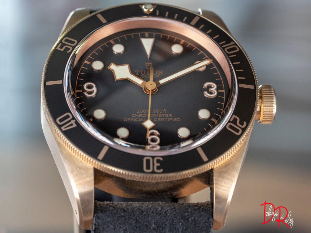 TUDOR black bay bronze frente