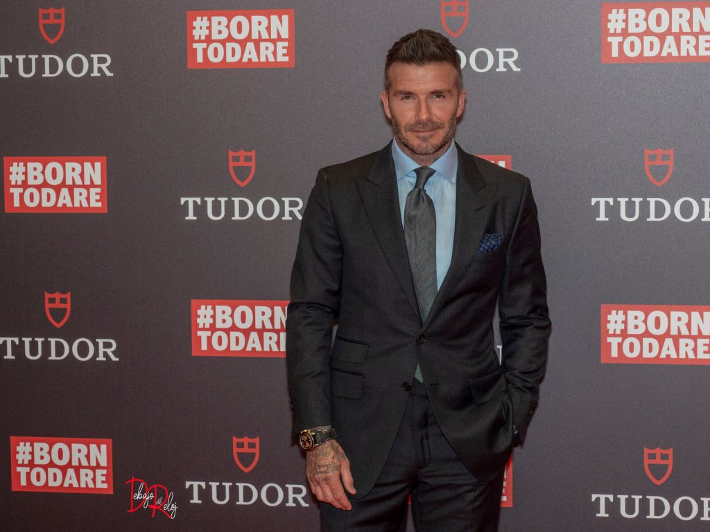 Sir David Beckham Debajo del Reloj