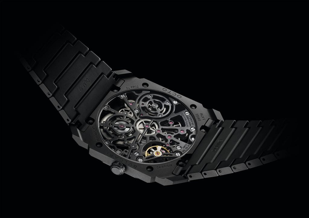 Bulgari Octo Finissimo Ceramic esqueleto back