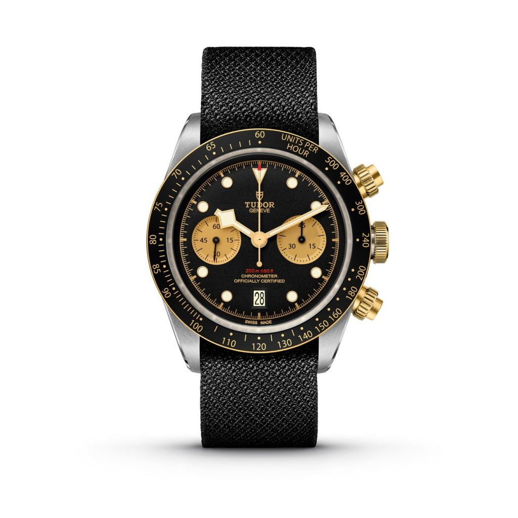 tudor Black Bay Chrono S&G tela