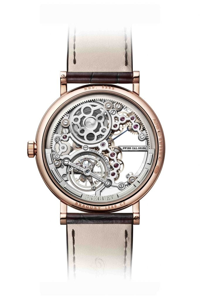 Classique Tourbillon Extra-Plat Squelette 5395 de Breguet back