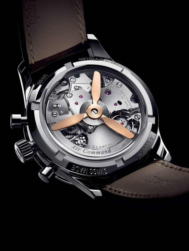 Blancpain Air Command back style
