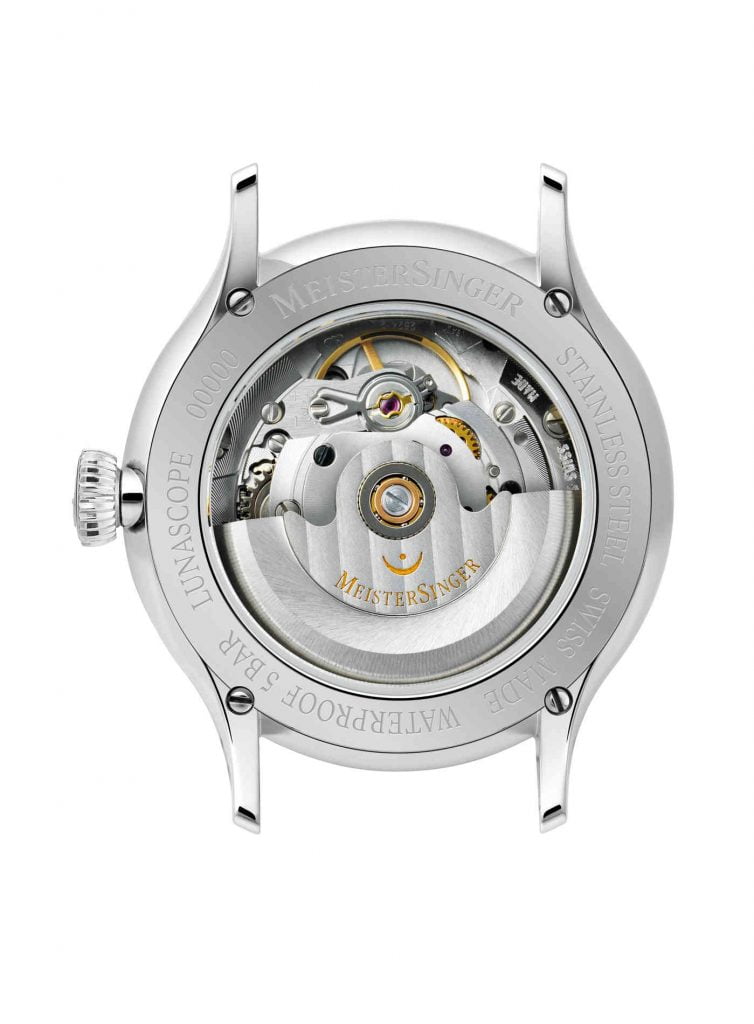 MeisterSinger LunascopeGold Caseback