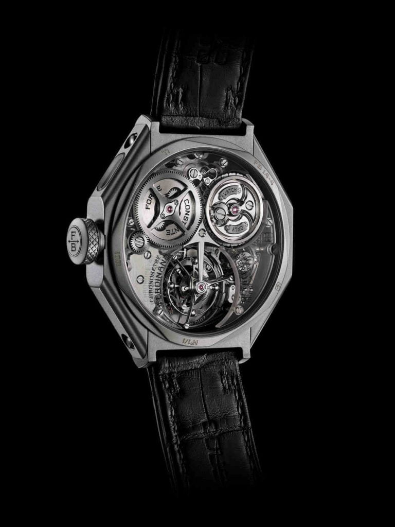 Chronometre Fb 1 Night Star back