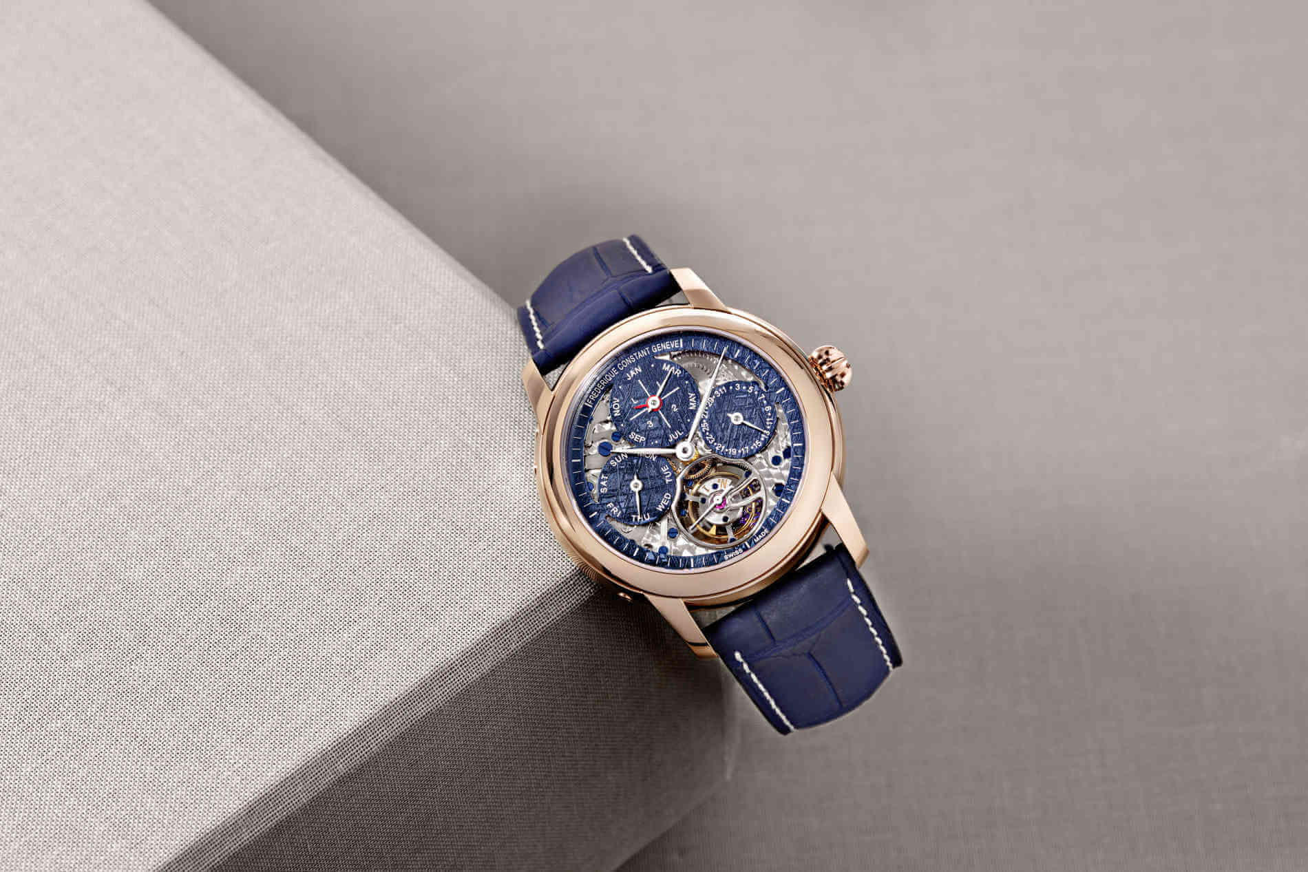 Frederique Constant Meteorite Tourbillon Perpetual Calendar Manufacture only watch