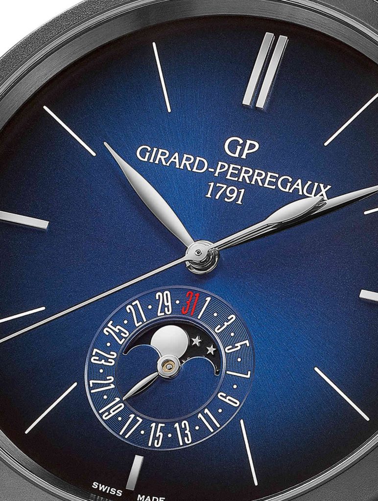 GIRARD-PERREGAUX 1966 Blue Moon esfera