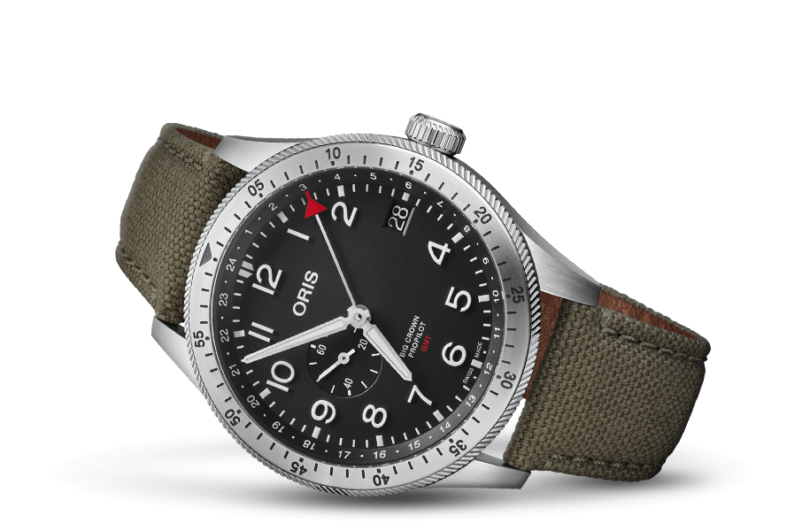 evento oris heritage debajo del reloj reloj pilot gmt