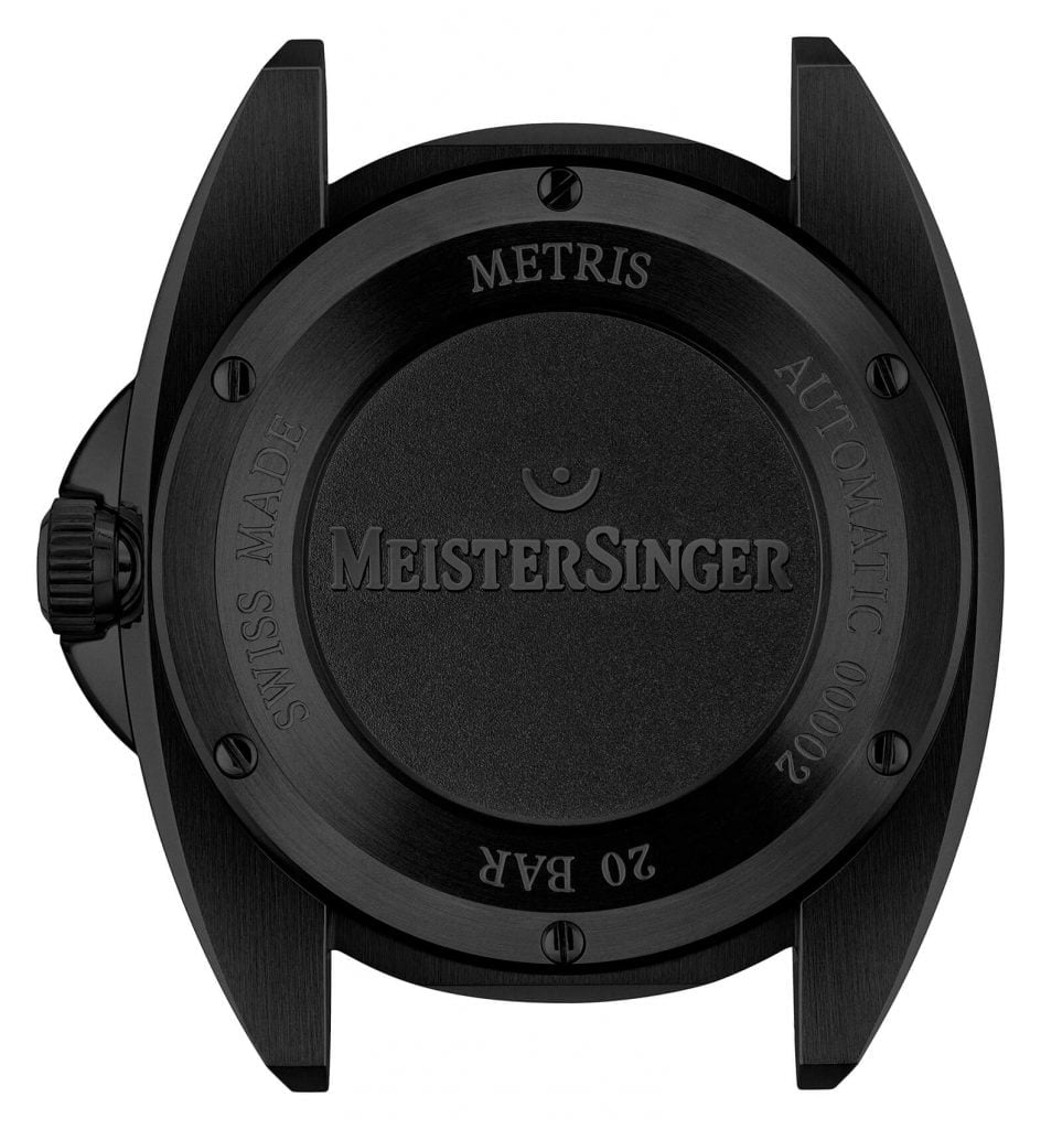 MeisterSinger Metris Yellow back
