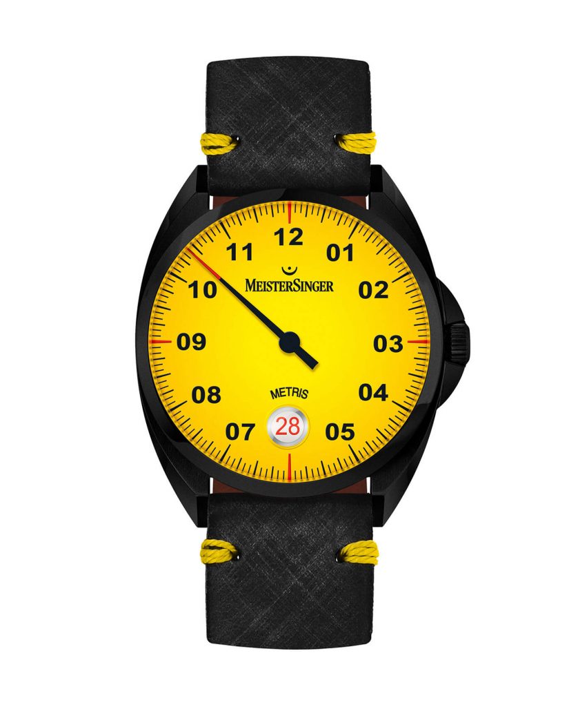 MeisterSinger Metris Yellow front