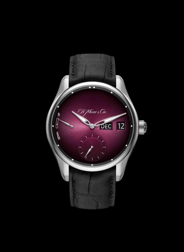 Pioneer Perpetual Calendar front borgoña