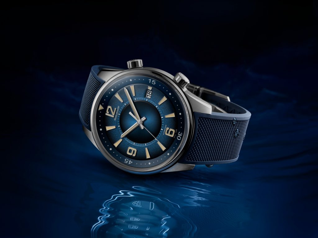 Polaris Date Edición Limitada jaeger-lecoultre debajo del reloj inclinado