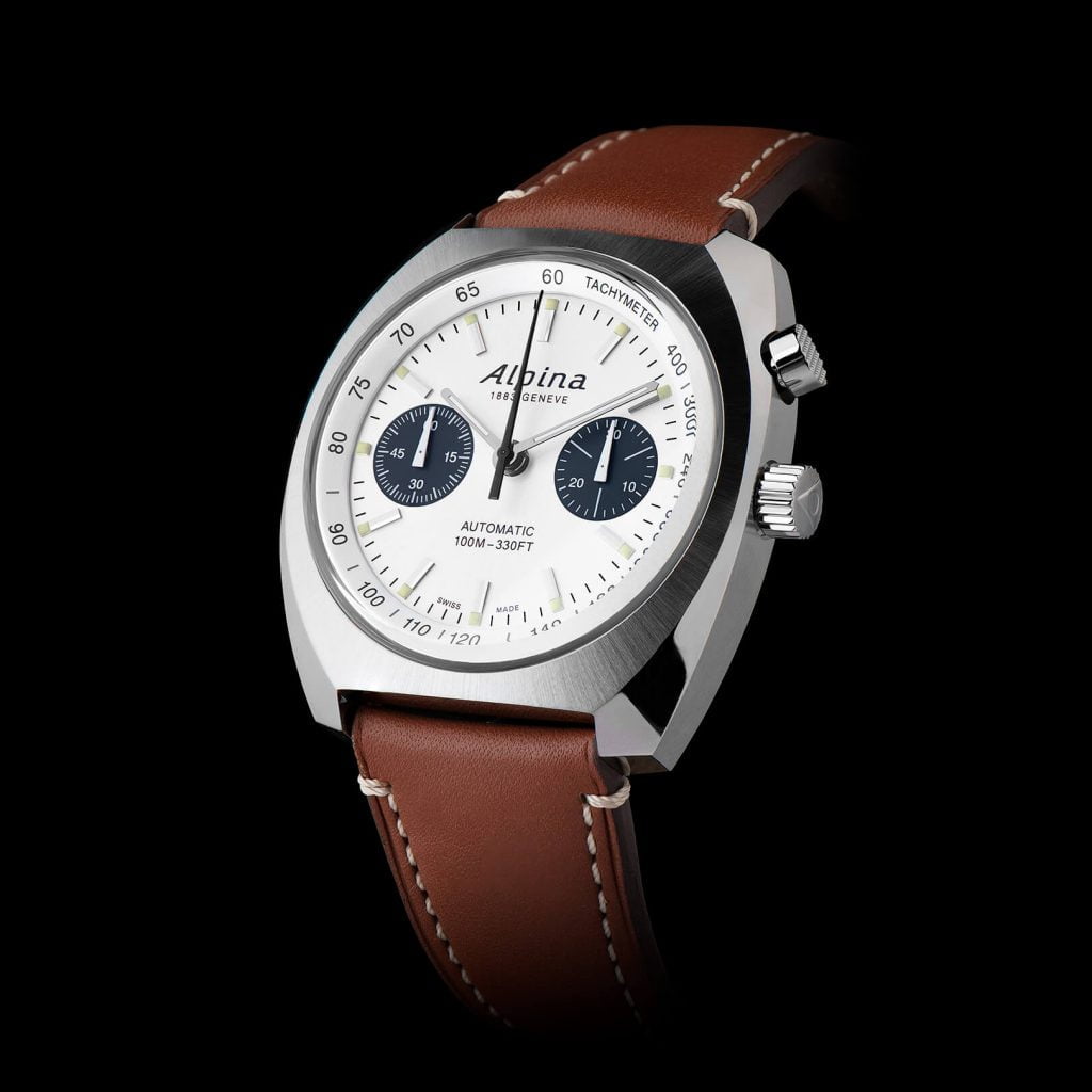 Alpina Startimer Pilot Heritage Chronograph frontal