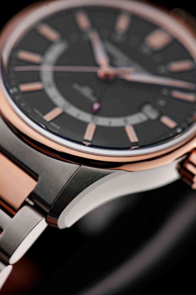 Frederique Constant Yacht Timer GMT negro deta 1