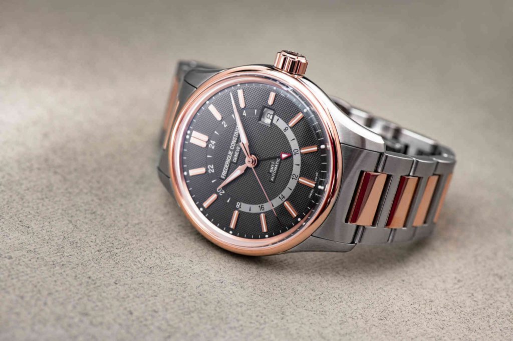 Frederique Constant Yacht Timer GMT negro deta 2