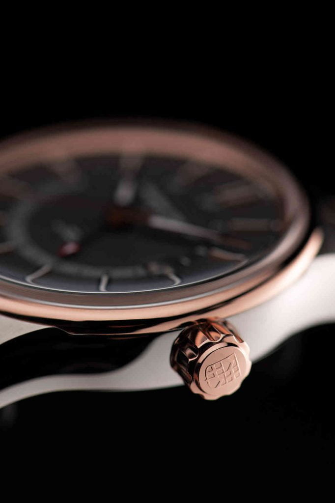Frederique Constant Yacht Timer GMT negro deta